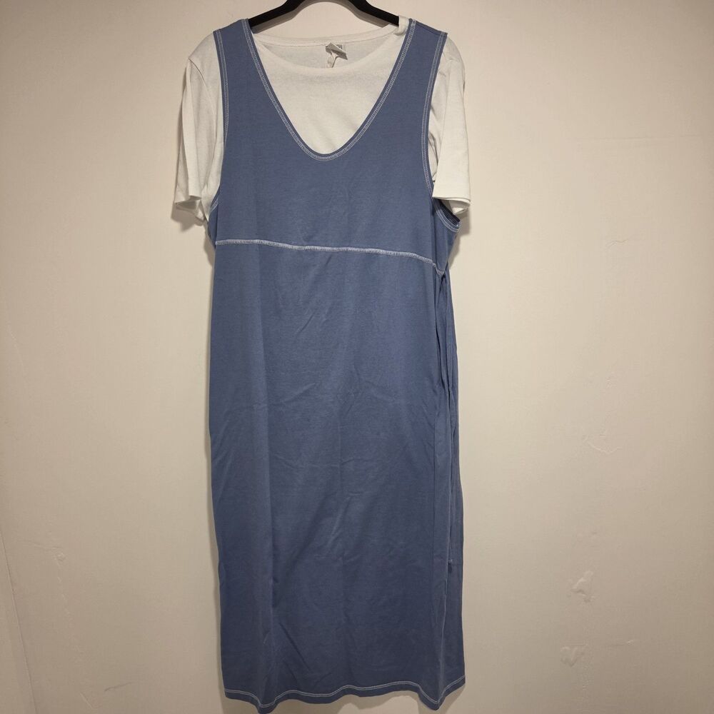 Vintage 90s Maternity Clothes Bundle Dress Top Romper Large Take Nine Motherhood - Picture 2 of 16